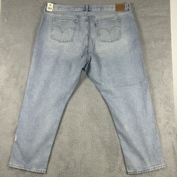 NWT Levi's 501 Patchwork Floral 150th Anniv.  26W L High Rise Button Fly Jeans - Picture 3 of 10